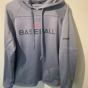 Gray Marucci Men's Baseball Hoodie